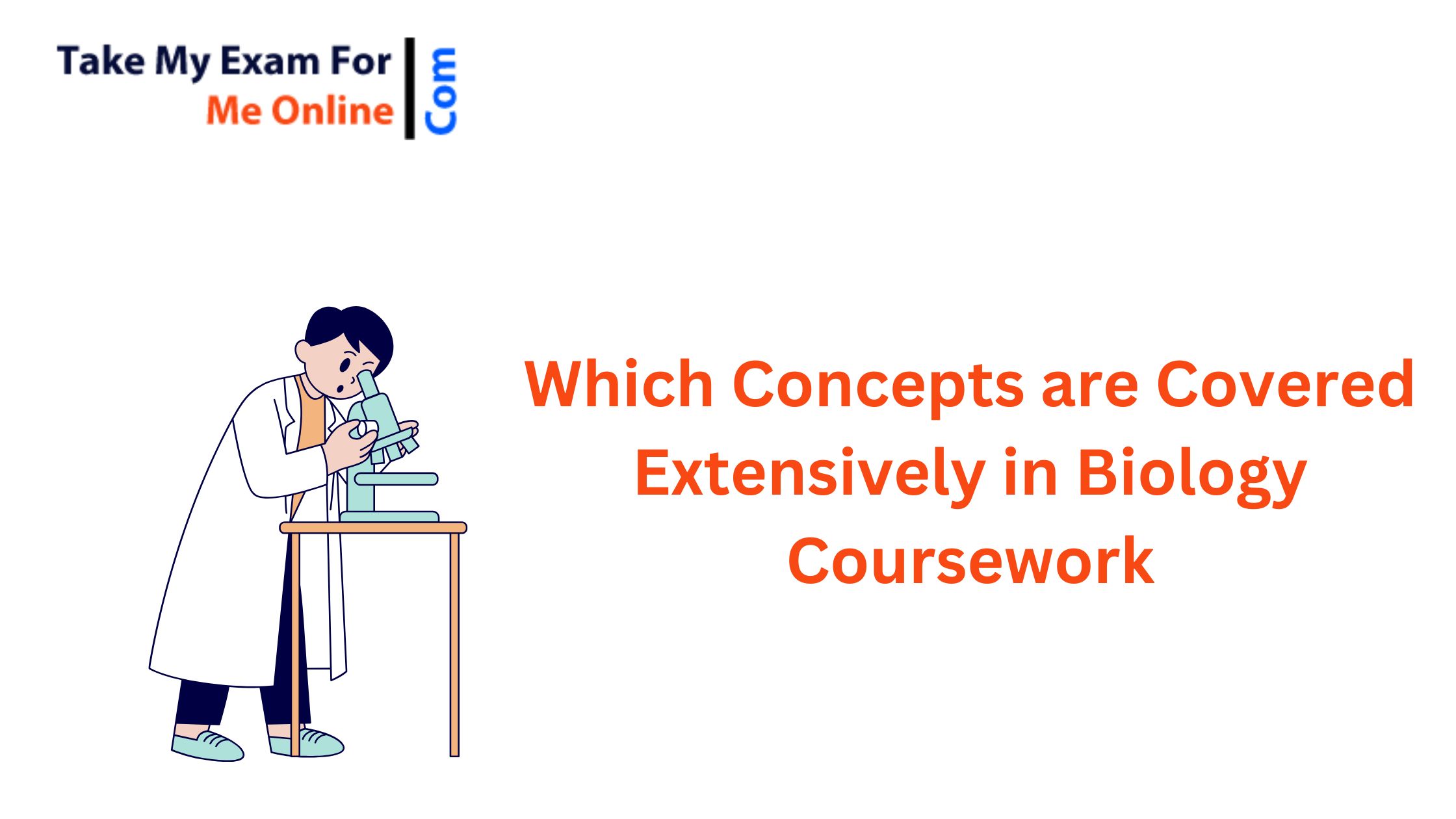 Which concepts are covered extensively in biology coursework